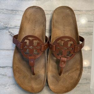 Tori Burch sandal brown size 8 1/2